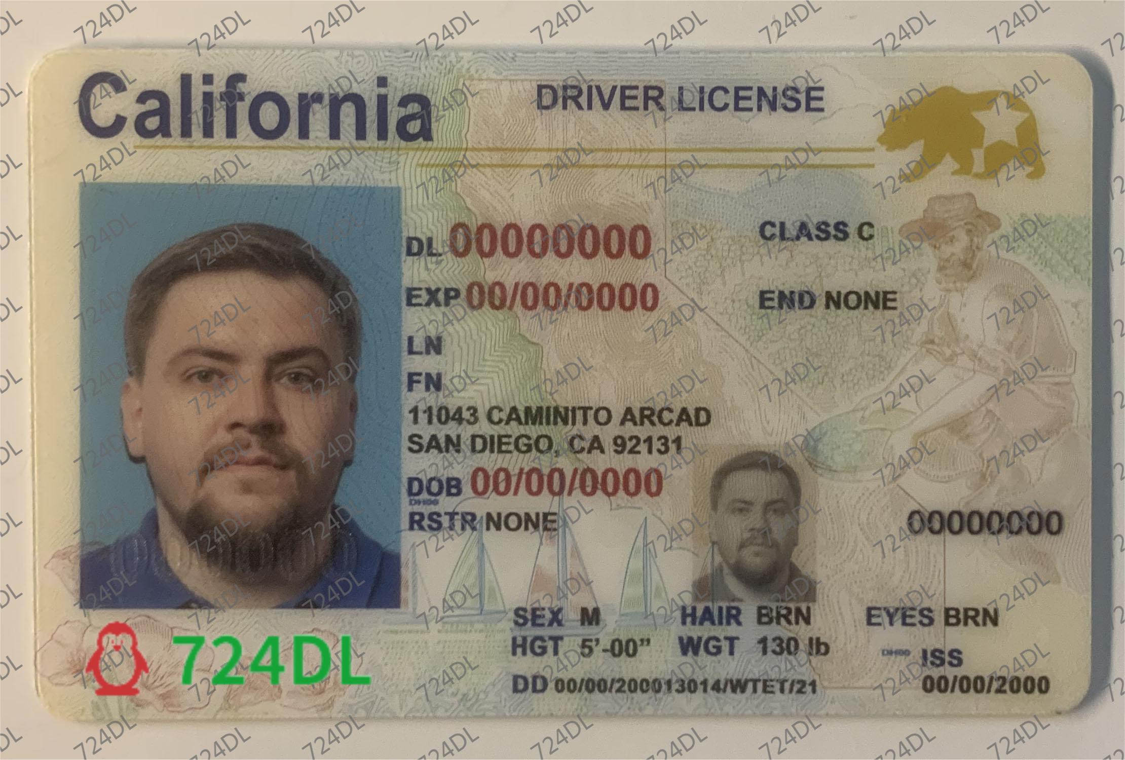 California State ID, Fake CA ID