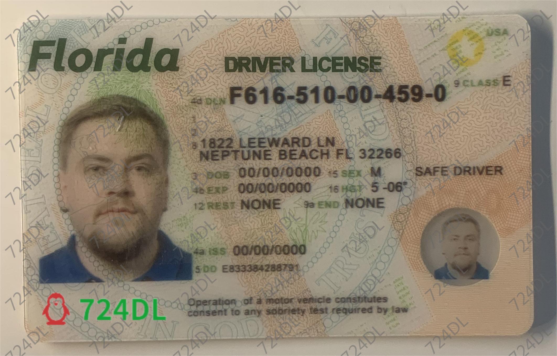 Florida State ID, Fake FL ID